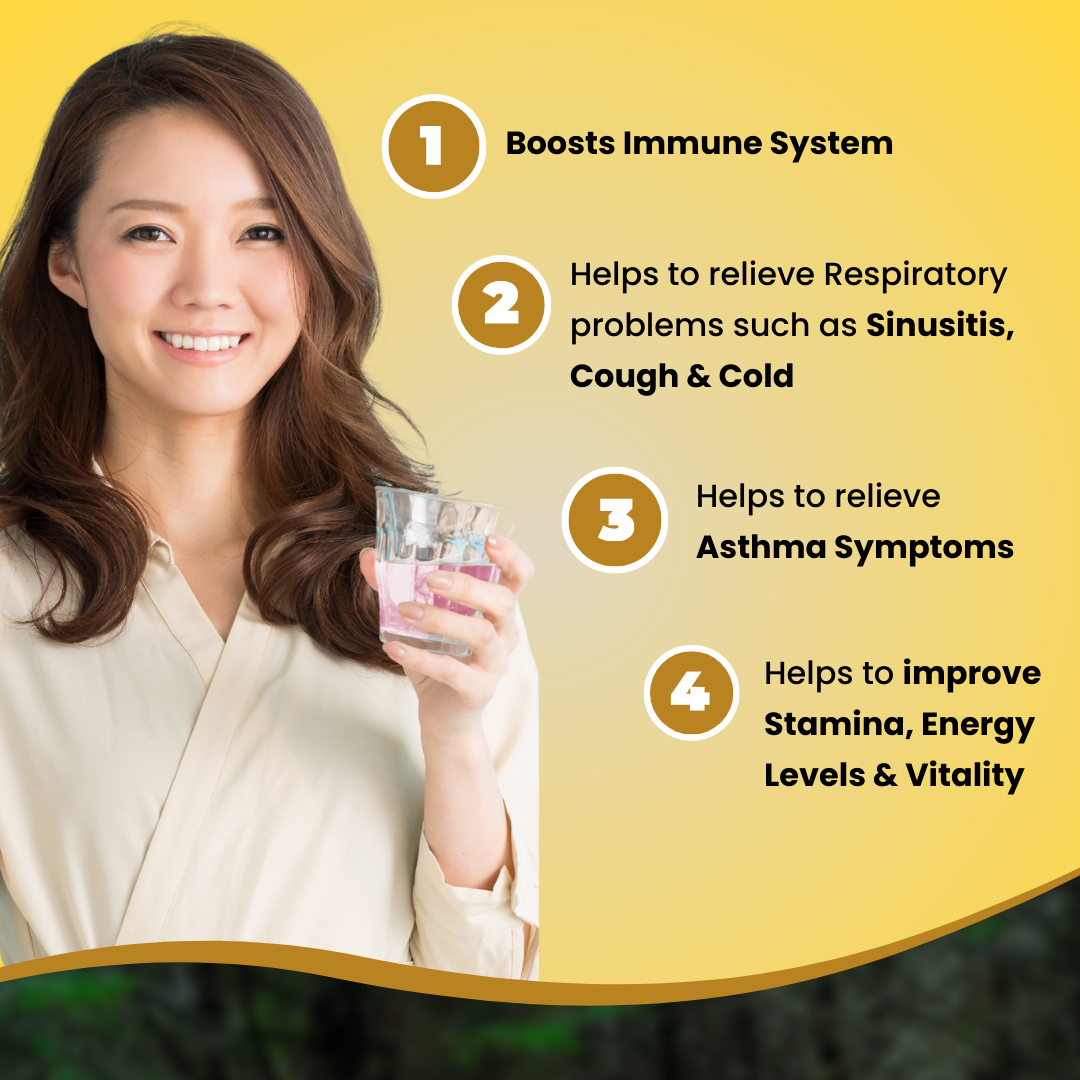 PREMIUM IMMUNITY BOOSTER (Organic Tiger Milk Mushroom & Cordyceps)