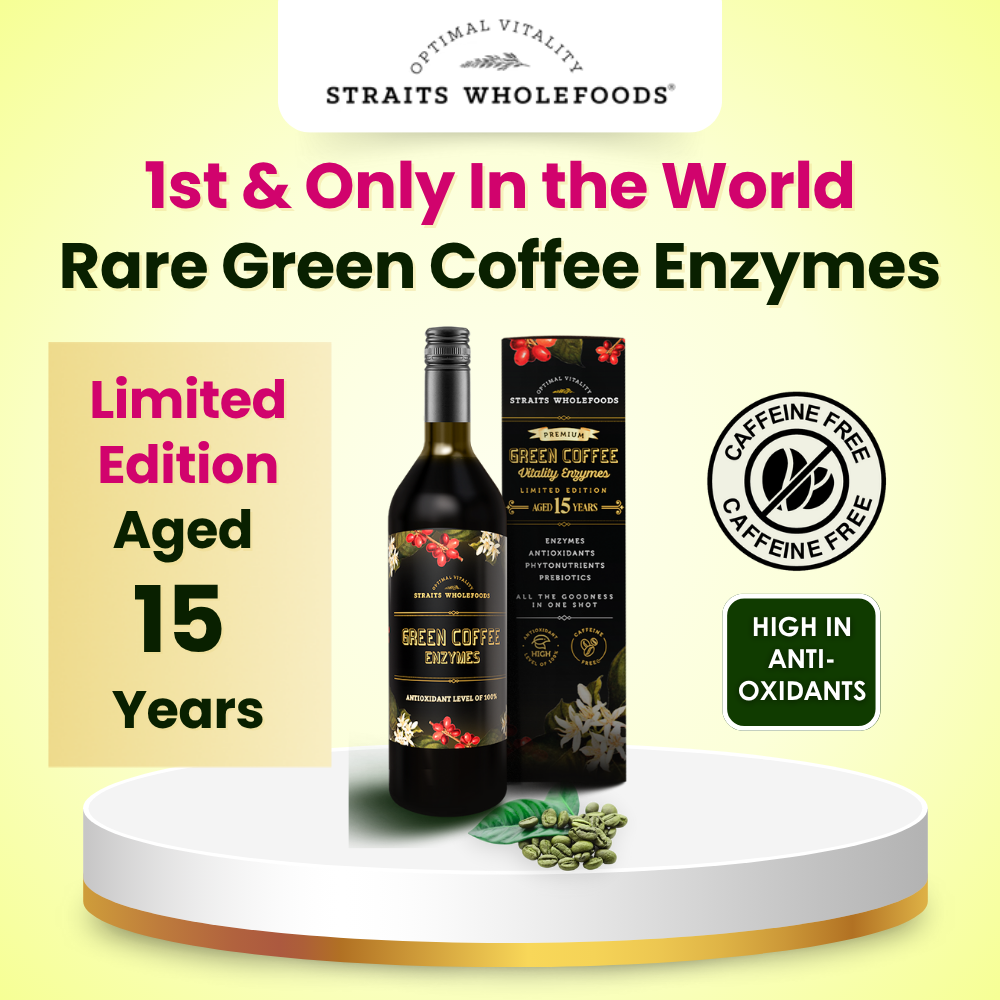 GREEN COFFEE VITALITY ENZYMES (Limited Edition- Aged 15 years)