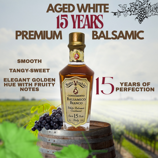Aged 15 years Premium White Balsamic
