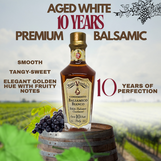 Aged 10 years Premium White Balsamic
