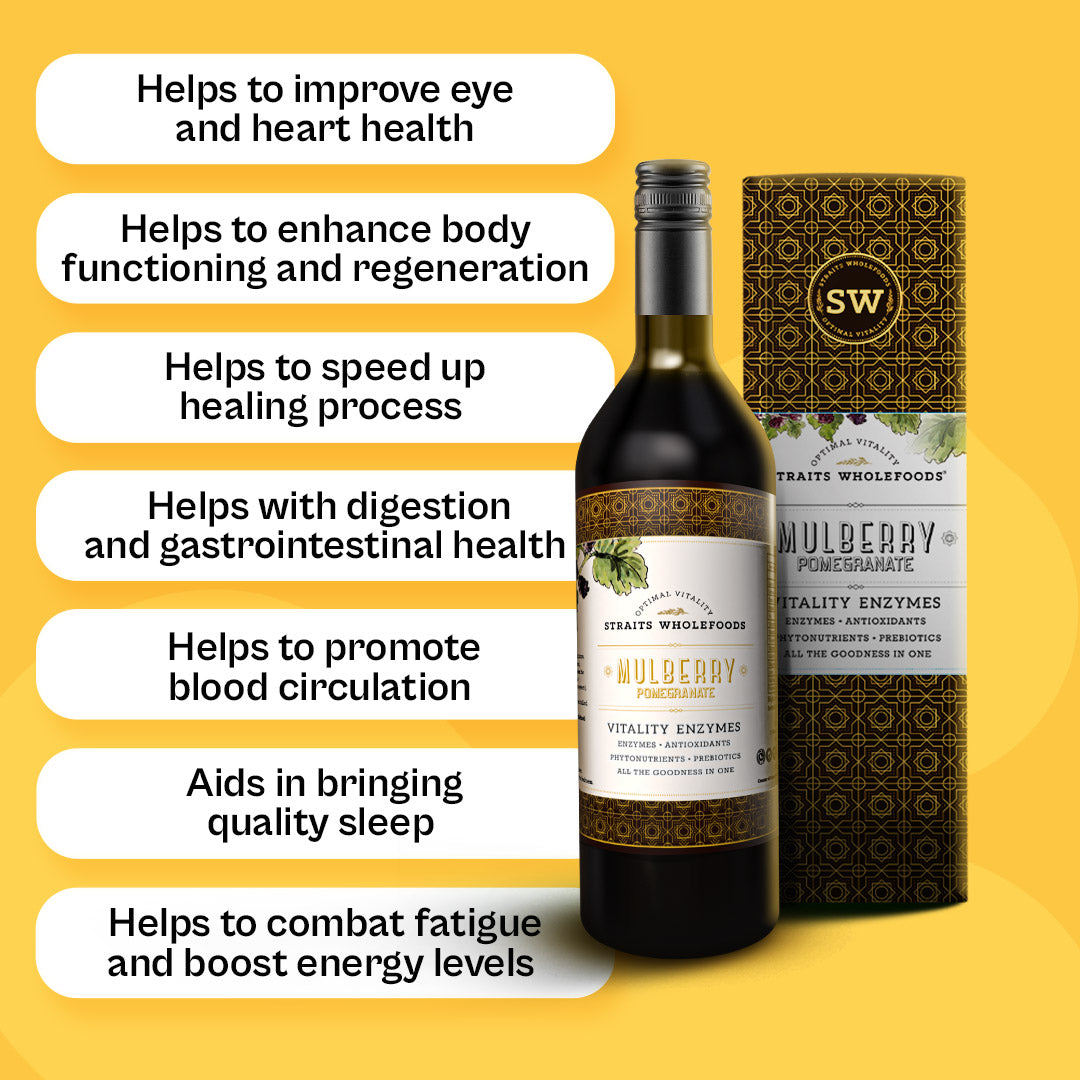 MULBERRY POMEGRANATE VITALITY ENZYMES