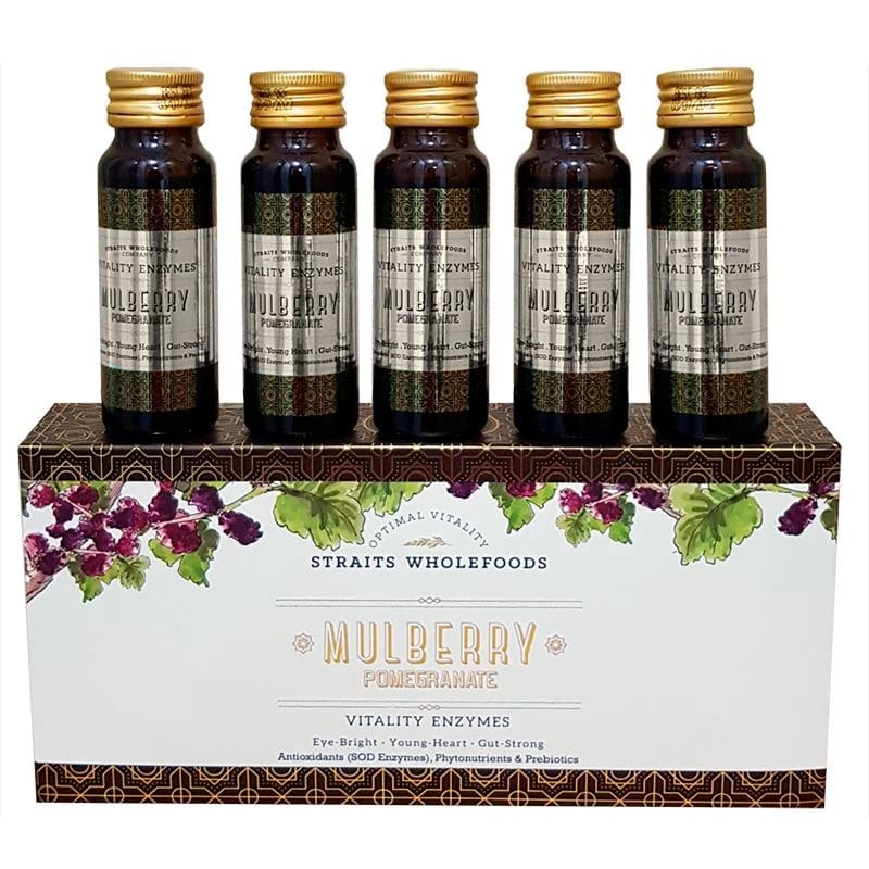 MULBERRY POMEGRANATE VITALITY ENZYMES (5x50ml)
