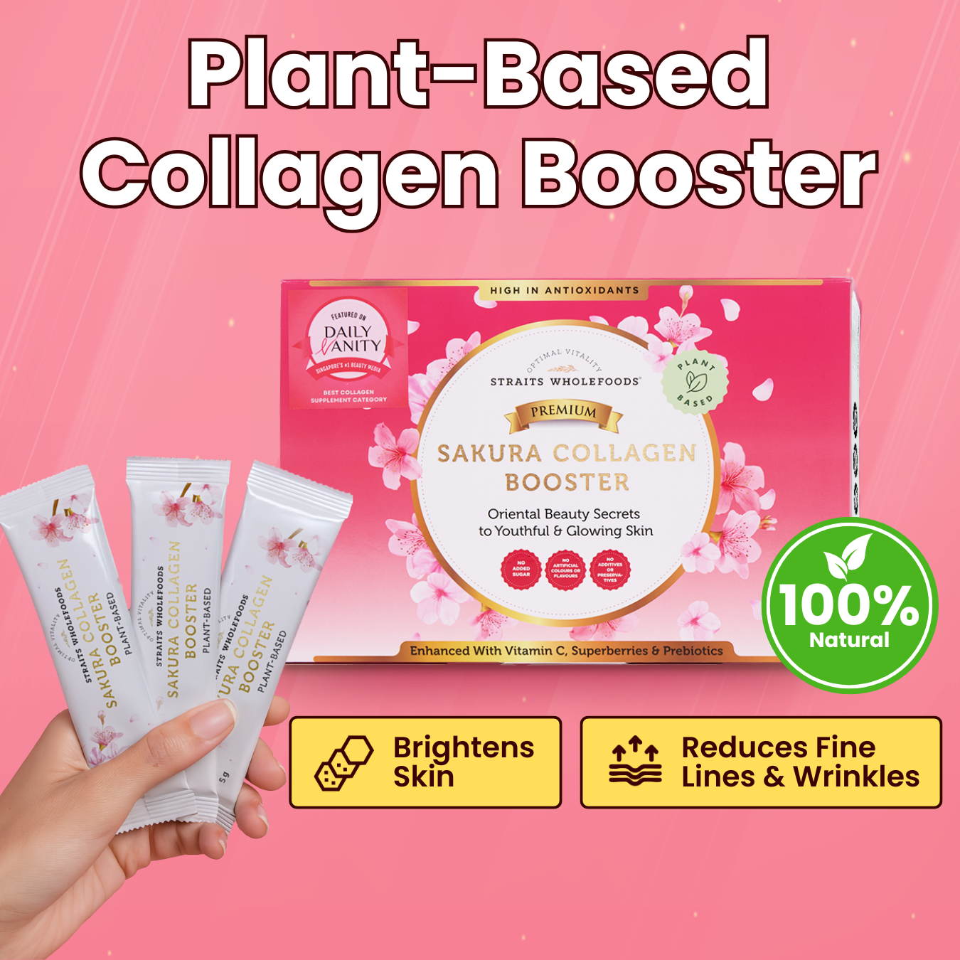 PREMIUM SAKURA COLLAGEN BOOSTER (Plant-based)