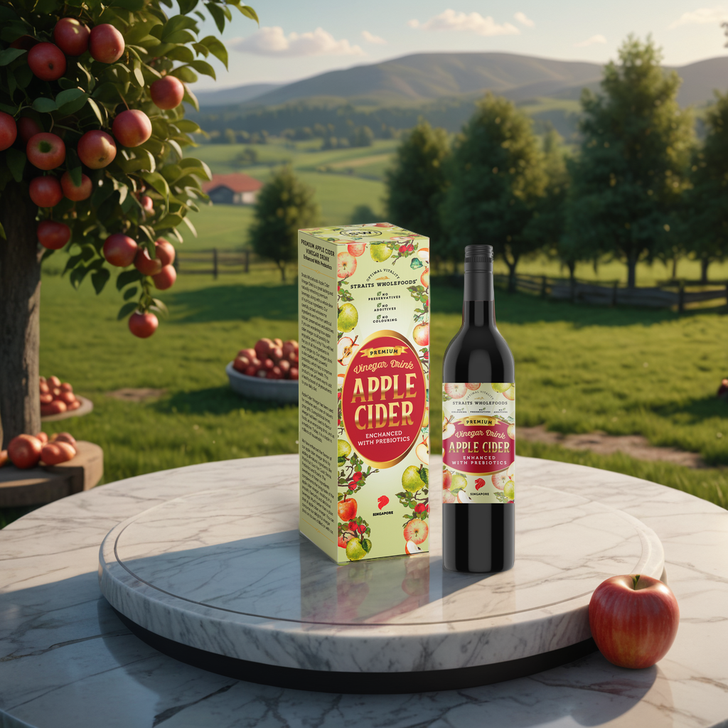 PREMIUM APPLE CIDER VINEGAR DRINK WITH PREBIOTICS (Ready-to-Drink)