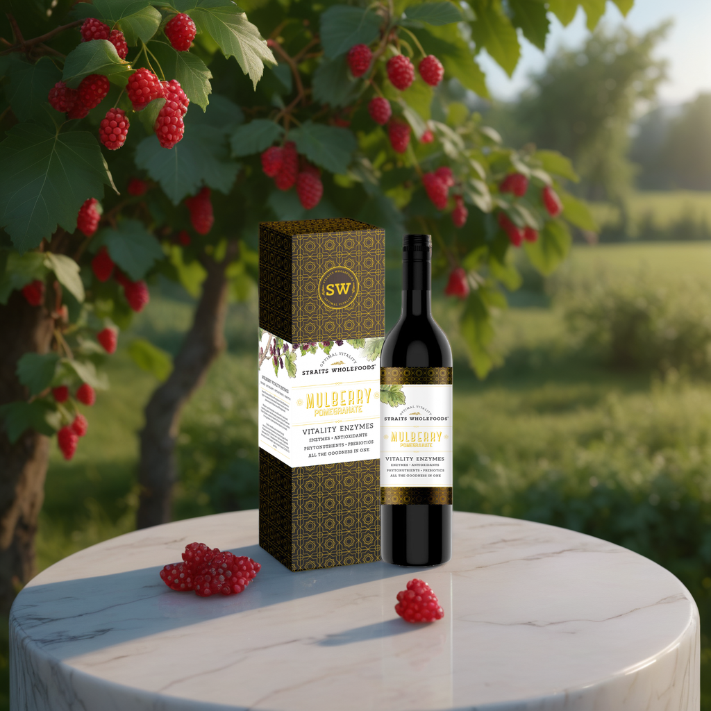 MULBERRY POMEGRANATE VITALITY ENZYMES