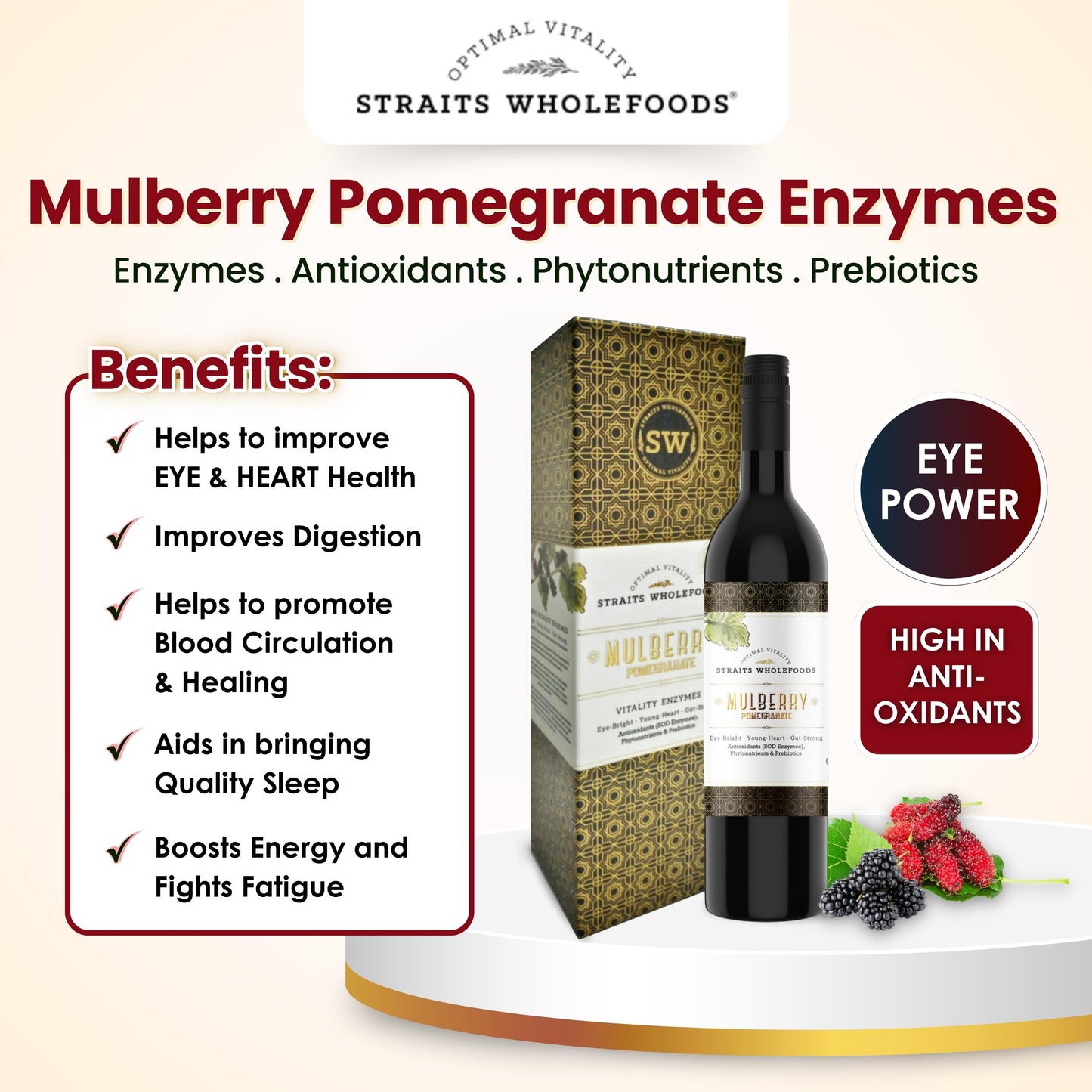 MULBERRY POMEGRANATE VITALITY ENZYMES