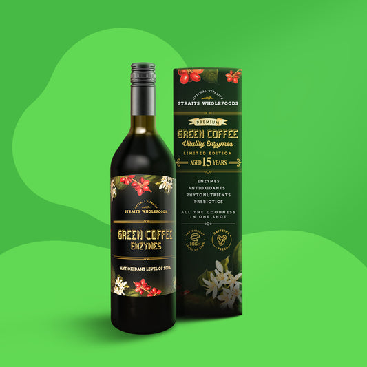 GREEN COFFEE VITALITY ENZYMES  (Limited Edition- Aged 15 years)