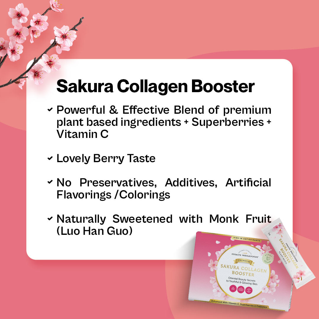 PREMIUM SAKURA COLLAGEN BOOSTER (Plant-based)