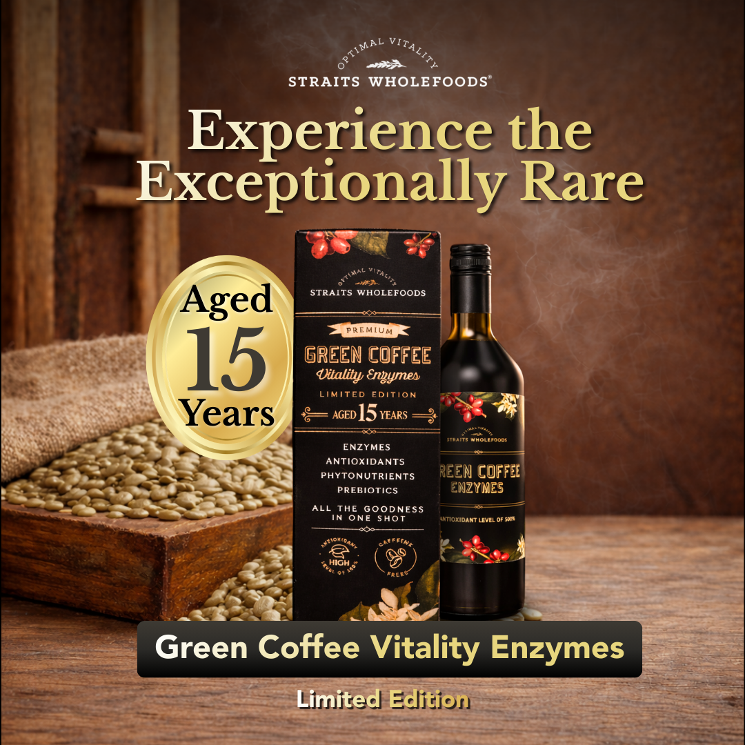 GREEN COFFEE VITALITY ENZYMES  (Limited Edition- Aged 15 years)